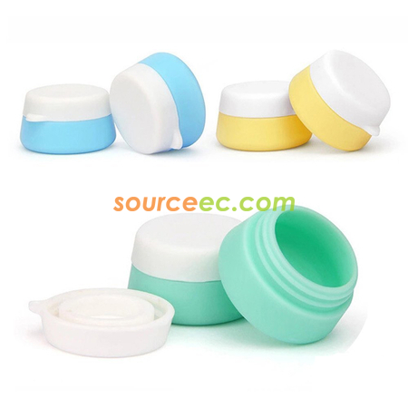 Customization Travel Silicone Cosmetic Containers Corporate Gifts
