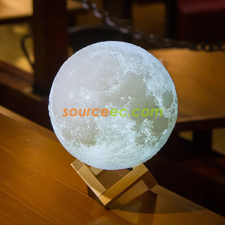 a moon lamp