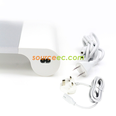 Customization Aluminum Monitor Stand Riser with 4 USB Charging Ports  Corporate Gifts