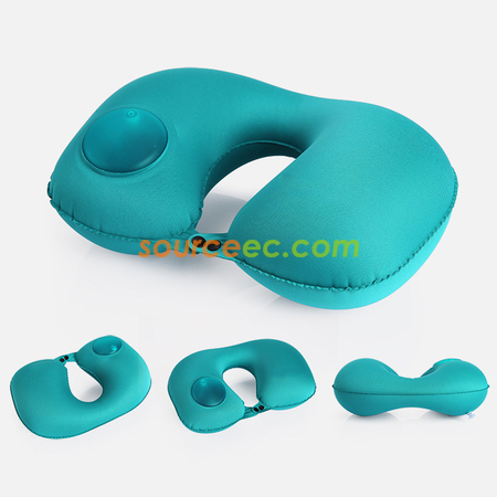 Customization Press Inflatable U-shaped Pillow Corporate Gifts