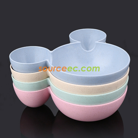 Customization Wheat Straw Bowl Dinnerware Corporate Gifts