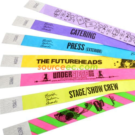 Cheap on sale tyvek wristbands