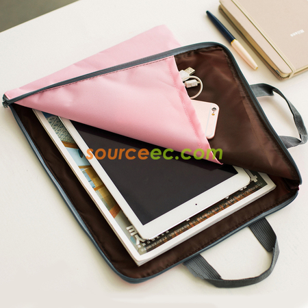 Customization A4 Zipper File Bag Corporate Gifts