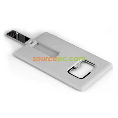 Customization Card USB Flash Drive with Bottle Opener Corporate Gifts