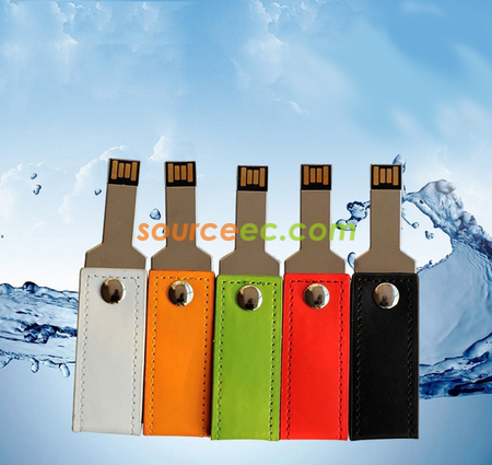 Customization Leather USB Flash Drive Corporate Gifts