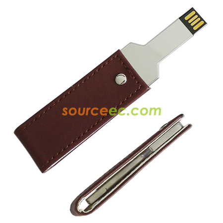 Customization Leather USB Flash Drive Corporate Gifts