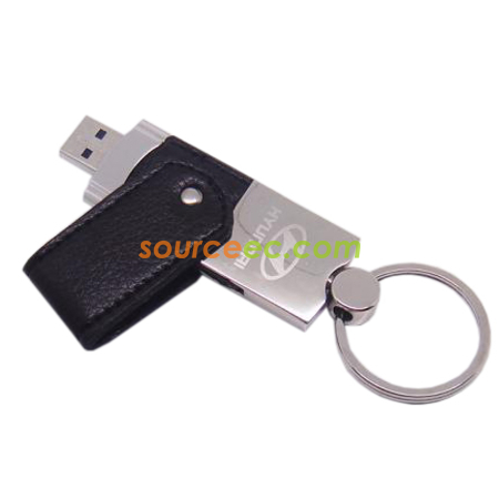 Customization Leather USB Flash Drive Corporate Gifts