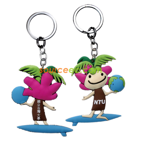PVC Styling Key Chain