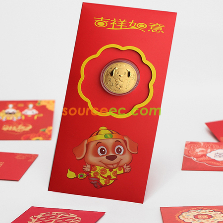 Customization New Year Gold Coin Corporate Gifts