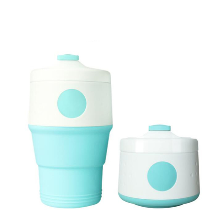 Customization 350ML Silicone Collapsible Coffee Cup Corporate Gifts