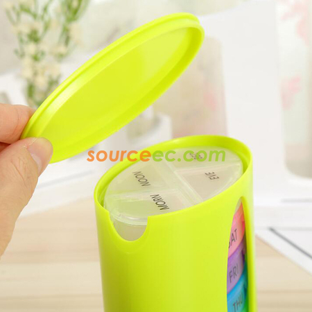 Customization Seven Days Portable Pill Case Corporate Gifts