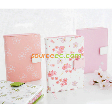 Customization Sakura PU Handbook Giftset Corporate Gifts