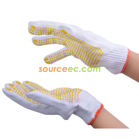 Customization PVC Dotted Working Gloves Corporate Gifts
