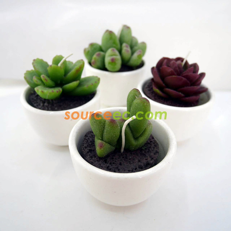 Customization Cactus Candles Gift Corporate Gifts