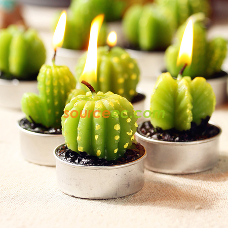 Customization Cactus Candles Gift Corporate Gifts
