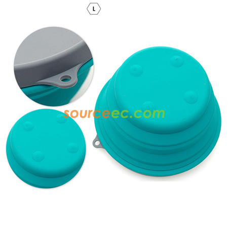 Customization Silicone Folding Bowl Corporate Gifts