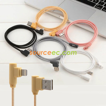 Customization 90 Degree  USB Cable Corporate Gifts