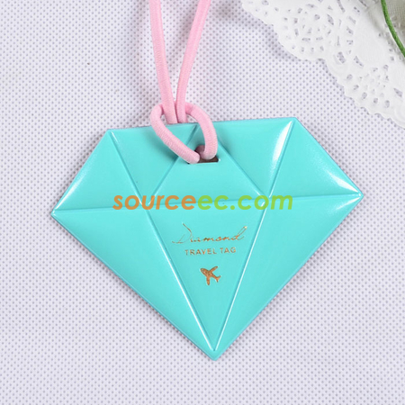 Customization Diamond-shape Luggage Tag Corporate Gifts
