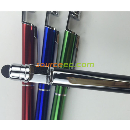Customization Stylus Ball Pen With Mobile Stand Corporate Gifts