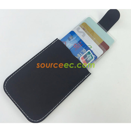Customization PU Card Holder With RFID Protection Corporate Gifts