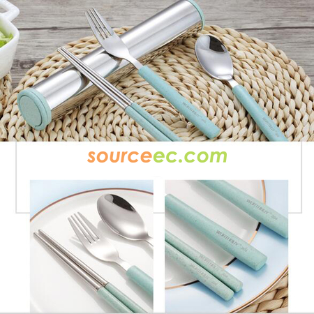 Customization Cutlery Set with Pouch Corporate Gifts