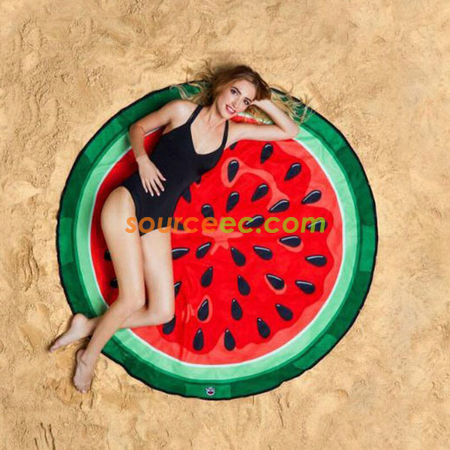 Customization Cartoon Shape Beach Towel Corporate Gifts