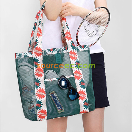 Customization Coating Mesh Shopper Bag Corporate Gifts