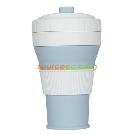Customization 450ML Silicone Collapsible Coffee Cup Corporate Gifts