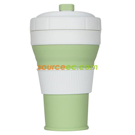 Customization 450ML Silicone Collapsible Coffee Cup Corporate Gifts