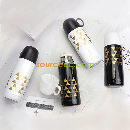 Customization 350ML Triangles Thermal Mug Corporate Gifts