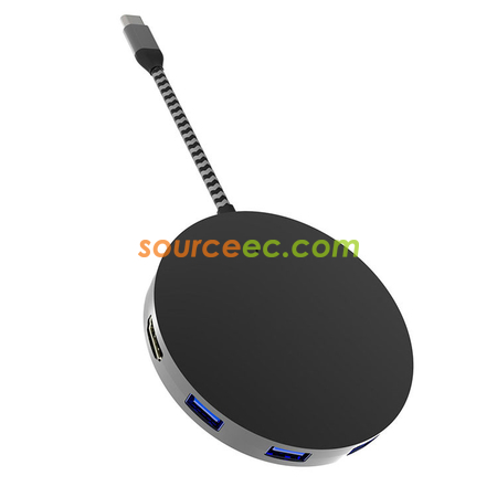 Customization 8-in-1 Wireless Charger with Hub Corporate Gifts