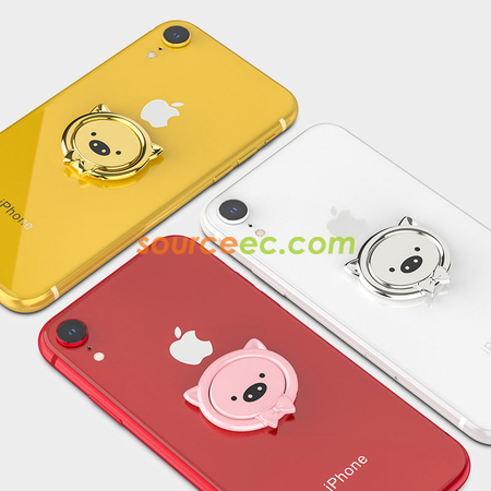 Customization Piggy Finger Grip Stand Holder Corporate Gifts