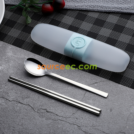 Customization Cutlery Set with Polyester Bag Corporate Gifts