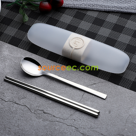 Customization Cutlery Set with Polyester Bag Corporate Gifts