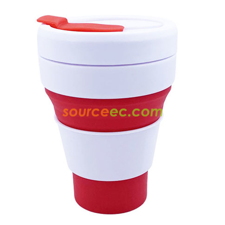Customization Silicone Collapsible Coffee Cup Corporate Gifts