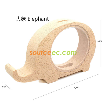 Customization Transparent Animal Piggy Bank Corporate Gifts