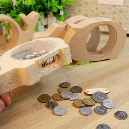 Customization Transparent Animal Piggy Bank Corporate Gifts