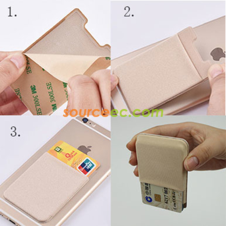 Customization Discreet Stretchable Card Sleeve Corporate Gifts