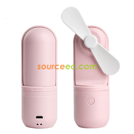 Customization USB Pill-shape Mini Fan Corporate Gifts