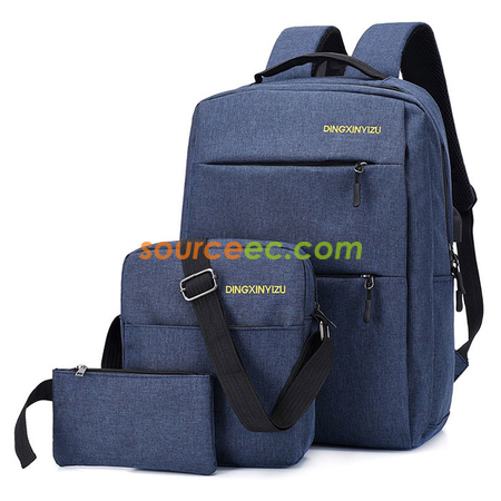 Customization Backpack Set (Include 3 Parts) Corporate Gifts
