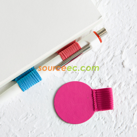 Customization Self-adhesive PU Pen Holder Corporate Gifts