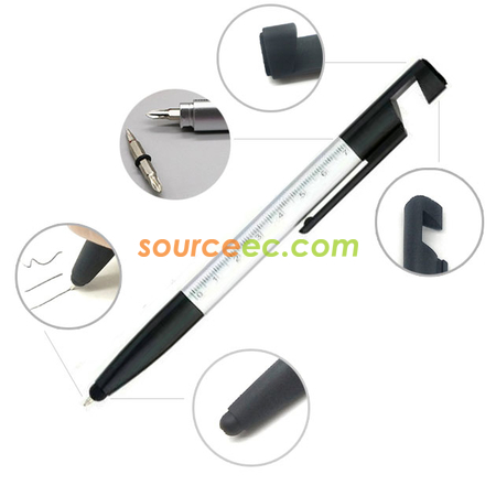 Customization 6 in 1 Multi-functional Pen Corporate Gifts