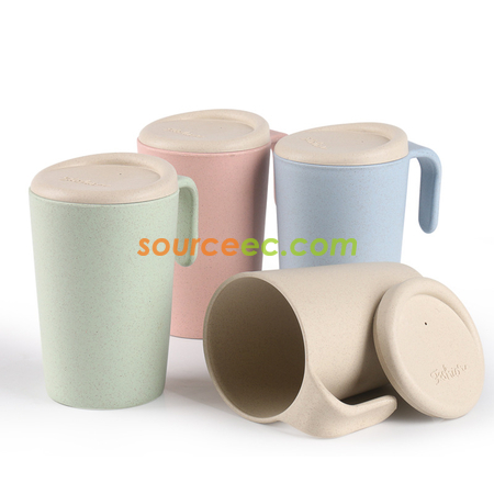 Wheat-straw Cup with Lid