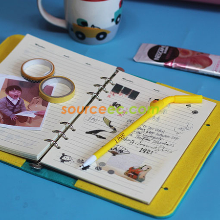 Customization A5 Loose-leaf Notebook with Pen Corporate Gifts
