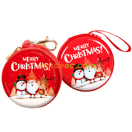 Tin Plate Zipper Coin Purse