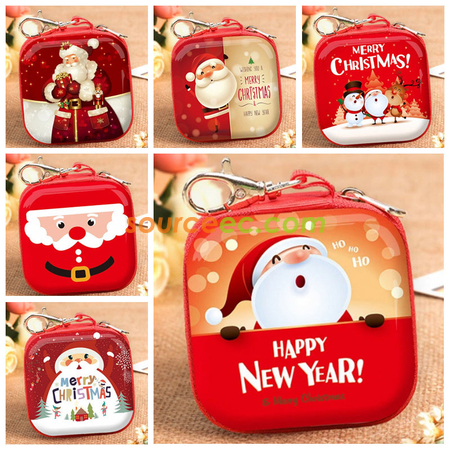 Customization Tin Plate Zipper Coin Purse Corporate Gifts