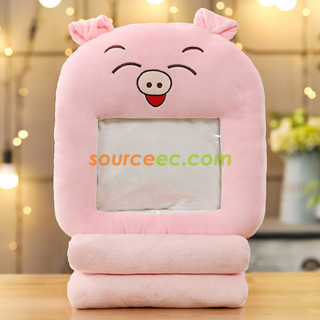 Customization Pillow Blanket Corporate Gifts