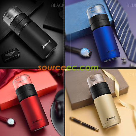 Customization 600ML Portable Thermal Mug with Infuser Corporate Gifts