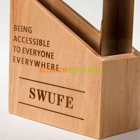 Customization Wooden Crystal Trophy Corporate Gifts