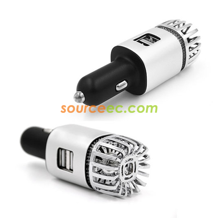 Customization Car Air Purifier with Double USB Corporate Gifts